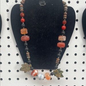 Natural stone Elegant Multicolor Beaded Necklace